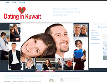 Tablet Screenshot of kuwaitdatingsite.com